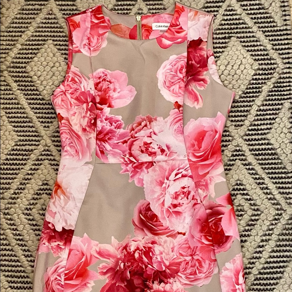 Calvin Klein Floral Dress